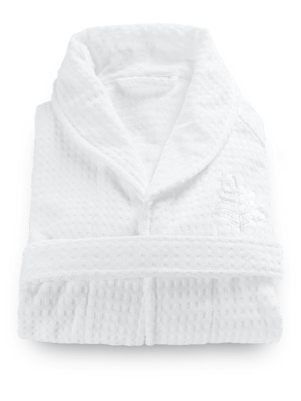Bath Robe - Signature White /
